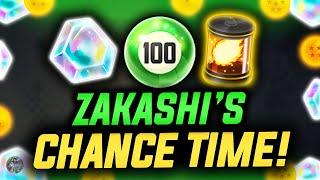 ZAKASHI'S CHANCE TIME NUMBERS! WHAT DID YOU CHOOSE? (Dragon Ball Legends)