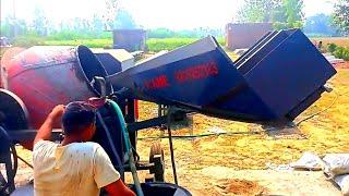 Digital concrete mixer machine । automatic waight loaded mixer machine