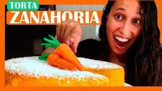 Como hacer una TORTA de ZANAHORIA Casera y MUY ESPONJOSA | en Licuadora | Fácil