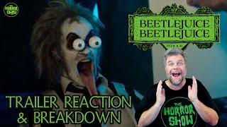 NOSTALGIA NOSTALGIA NOSTALGIA!!! - "Beetlejuice Beetlejuice" 2024 Official Full Trailer Reaction