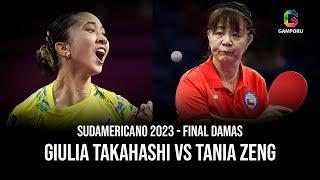 Sudamericano 2023: Giulia Takahashi (Brasil) vs Tania Zeng (Chile) - Final