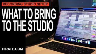 What to Bring to a Recording Studio Session - Recording Studio Setup