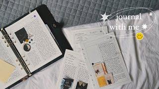 journal/chat with me | ep. 2  commonplace organisation, archiving ️