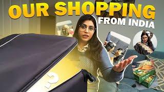 Unpacking SHOPPING from INDIA | Things We Got From INDIA | Indian Youtuber In England