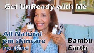 All Natural Skincare Routine for Aging Skin ft. Bambu Earth | Demo & Review at Age 69