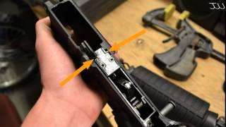How to use a Real Steel upper on an airsoft gun (WE GBB AAC HONEY BADGER BUILD)