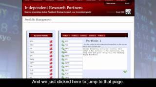 Using the Portfolio Management feature