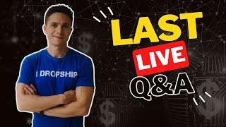 The LAST Live Dropshipping Q&A (TikTok, eBay and Facebook)!!