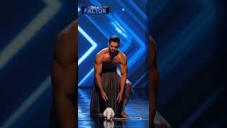 Bodybuilder and a Rat on AGT Stage 2025