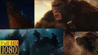 All Roars in Godzilla vs Kong (1080 HD) | Godzilla vs Kong