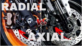 DIFERENTES TIPOS DE FRENADA - FRENADA AXIAL VS FRENADA RADIAL . Como Frenar Bien en Moto 