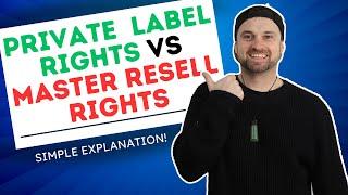 Private Label Rights vs Master Resell Rights ️ Which one is best?