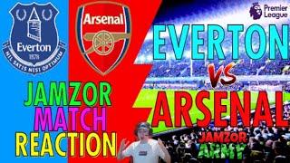 Everton 2-1 Arsenal Match Reaction (Jamzor Rant)