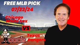 MLB Picks and Predictions - Chicago White Sox vs Texas Rangers, 7/23/24 Free Best Bets & Odds