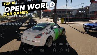 TOP 10 Best New Open World Car Games like Forza Horizon 4 for Android/iOS in 2024