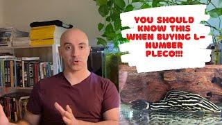 You should know this when buying L-number pleco!!!