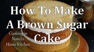 Brown Sugar Cake