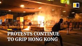 Protests continue to grip Hong Kong