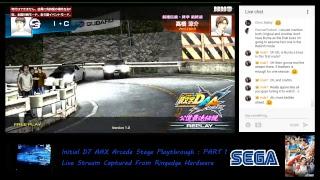 Initial D Arcade Stage 7 Playthrough Gameplay : Part One (Sega Ringedge Arcade Hardware)