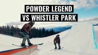 A Tour Through Whistler's XL Terrain Park with @Abmskier