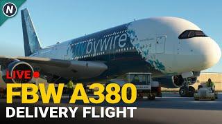 It's HERE!!! FBW A380X Delivery Flight - Toulouse to Gatwick Ft. BeyondATC