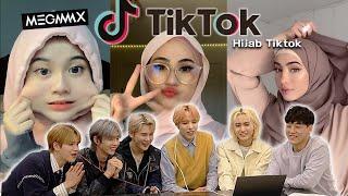 Korean Idol react to Hijab Tiktok? (feat.MGX)