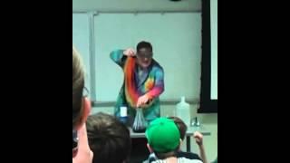 WSU Chemistry Demonstration Pt. 1