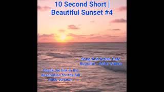 10 Second Short | Beautiful Sunset | Bright Mind Meditation Music #sunset #4 @meditationchannelofficial