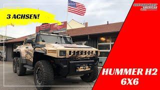 Hummer H2 6x6 - "einfach ne 3. Achse dran gebaut" | Autopartner American Cars