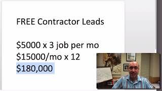 Get Free Contractor Leads - "HOW TO ATTRACT NEW BUSINESS"