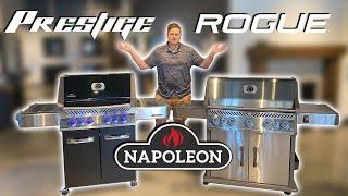 Comparing Napoleon Prestige vs. The Napoleon Rogue SE Gas Grill (why is does the Rogue cost more?)