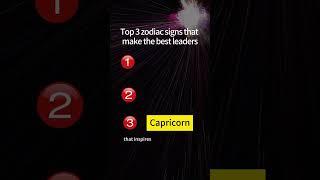  Born to Lead: The Zodiac Signs with Leadership Potential #youtubeshorts #zodiacposts #zodiacsigns