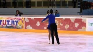5 C. ZAITSEV / E. STEVENS (USA) - ISU JGP Minsk 2013 Junior Pairs Free Skating