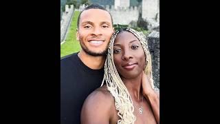 Andre De Grasse and Nia Ali 7 years together and 3 Children#shorts#viral#love#nia#couplegoals#2024