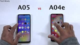 SAMSUNG A05 vs SAMSUNG A04e - Speed Test