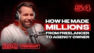 How He Made MILLIONS From Freelancer to Agency Owner - Zach Schubert