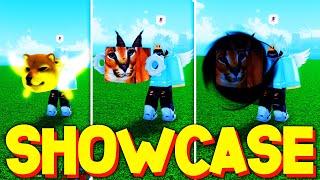 ALL POWERS/FRUITS SHOWCASE in MEME SEA! ROBLOX