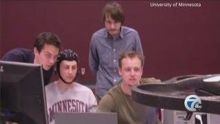 Technology developed by University of Minnesota researchers allows users move things with their mind