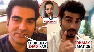 Last Warning  Arbaaz Khan Scolded Arjun Kapoor When he Refused to Marry Pregnant Malaika Arora.