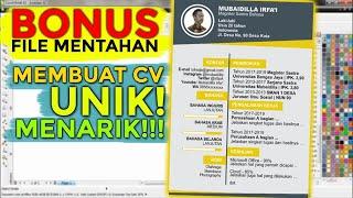 Cara Membuat CV Elegan dan Menarik