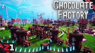 Building My Own Chocolate Factory On A Magical Land Of Candy! Chocolate Factory Prologue First Look