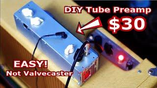 DIY Guitar Tube Preamp Build and Demo (Super EASY!)