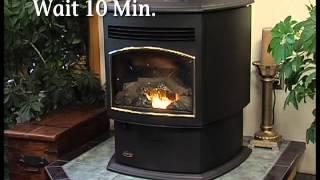 Quadra-Fire® Santa Fe Pellet Stove: Fire Adjustment Video