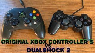 DualShock 2 vs Original Xbox Controller S