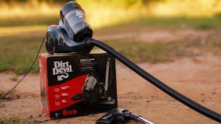 Dirt Devil Canister Vacuum Cleaner Destruction