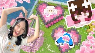 Dekor Rumah Love Bareng Atun & Momon! [Minecraft Indonesia]