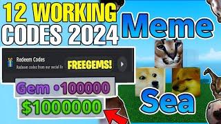 *NEW* ALL WORKING CODES FOR MEME SEA 2024 - ROBLOX MEME SEA CODES 2024 || MEME SEA CODES