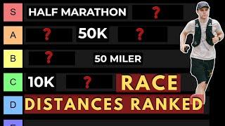 Ranking Popular Running Race Distances (My Opinion)