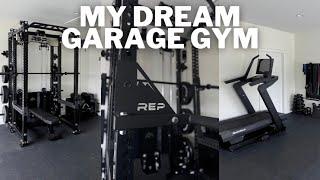 MY DREAM GARAGE GYM | full tour of our new gym & all the equipment details!!!