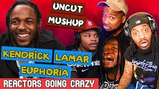 REACTORS GOING CRAZY | KENDRICK LAMAR - EUPHORIA | UNCUT REACTION MASHUP/COMP